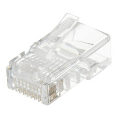 Коннектор компьютерный Hyperline RJ45 8P8C CAT5e (10 шт.) (521595) - фото 1