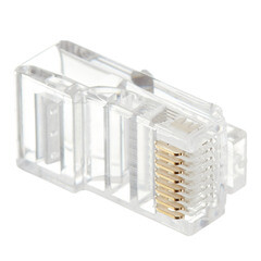 Коннектор компьютерный Hyperline RJ45 8P8C CAT5e (10 шт.) (521595) - фото 2