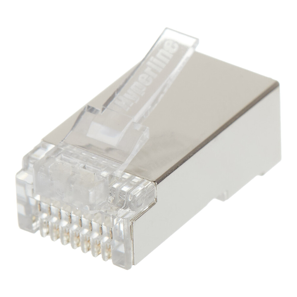 Изображение товара Штекер компьютерный Hyperline RJ45 8P8C CAT5e 10 шт.