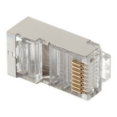 Штекер компьютерный Hyperline RJ45 8P8C CAT5e (10 шт.) (521596) - фото 4