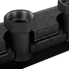 Коллектор распределительный Stout с 3 отопительными контурами и гидравлическим разделителем (SDG-0018-004003) - фото 2