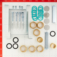 Коллектор распределительный Stout с 3(5) отопительными контурами в теплоизоляции (SDG-0017-004035) - фото 3