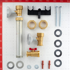 Насосная группа Meibes UK 1 1/4 ВР(г) х 1 1/2 НР(ш) без насоса (M66812EARU) - фото 2