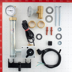 Насосная группа Meibes 8 МК 1 ВР(г) х 1 1/2 НР(ш) с трехпозиционным сервоприводом без насоса (M66831EAMRU) - фото 4