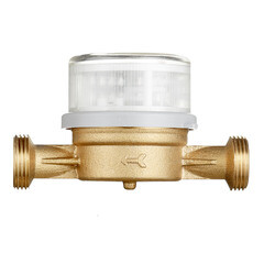 Счетчик универсальный Пульсар DN15 110 мм со сгонами - фото 2