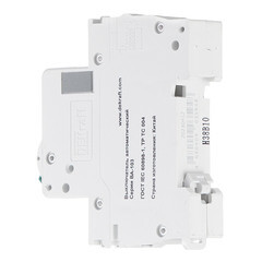 Автоматический выключатель модульный Dekraft BA-103 1P 10А тип B 6 кА 230/400 В (12207DEK) - фото 2