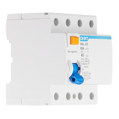 УЗО Chint NXL-63 63А 3P+N тип AC 30 мА 6 кА компактное (280792) - фото 3