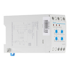 Реле контроля фаз модульное Chint XJ3-D 380 В 5 А тип AC (284003) - фото 3