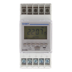 Таймер электронный модульный Chint KG10D-1Z (309007) T1-T2 220 В 3 А тип AC 1P