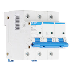 Автоматический выключатель модульный Chint NXB-125 3P 80А тип C 10 кА 400 В (816139) - фото 3