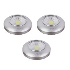 Фонарь пушлайт Эра светодиодный 1 LED 1 Вт на батарейках AAA пластик самоклеящийся (Б0031043) - фото 5