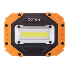 Фонарь прожектор Фотон WPВ-4600 светодиодный 1 LED 10 Вт аккумуляторный Li-Pol 4000 мАч пластик 2 режима (24091) - фото 5