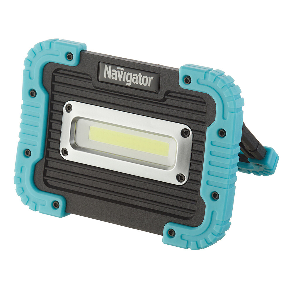 Изображение товара Фонарь-прожектор Navigator NPT LED 10 Вт аккумуляторный с PowerBank IP44