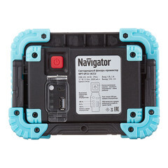 Фонарь прожектор Navigator NPT светодиодный 1 LED 10 Вт аккумуляторный Li-Ion 3000 мАч пластик 3 режима (14268) - фото 4