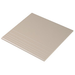 Керамогранит ступень Уральский Гранит Моноколор молочный U100M 300х300х8 мм (15 шт.=1,35 кв.м) - фото 2