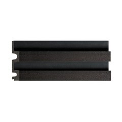 Панель декоративная из экополимера 122х2900х21 мм Decomaster D302-433D-10 коричневая 0,354 кв.м - фото 1