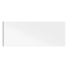 Изображение товара Панель декоративная из экополимера 100х2900х7 мм Decomaster D310-115-32 белая 0,29 кв.м