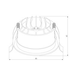 Светильник светодиодный садово-парковый Elektrostandard Light LED 3003 черный 60 мм 4000К 6 Вт IP54 (35128/U) - фото 3
