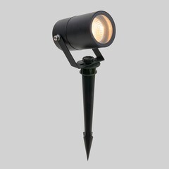 Светильник садово-парковый Elektrostandard Landscape черный 152 мм GU10 20 Вт IP65 (35146/S) - фото 6