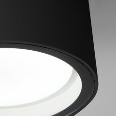 Светильник садово-парковый накладной Elektrostandard Light черный 66 мм GX53 12 Вт IP54 (35144/H) - фото 9