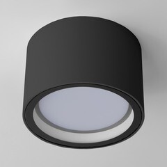 Светильник садово-парковый накладной Elektrostandard Light черный 66 мм GX53 12 Вт IP54 (35144/H) - фото 8