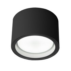 Изображение товара Светильник садово-парковый накладной Elektrostandard Light черный 66 мм GX53 12 Вт IP54 (35144/H)