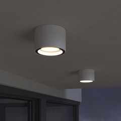 Светильник садово-парковый накладной Elektrostandard Light белый 66 мм GX53 12 Вт IP54 (35144/H) - фото 3