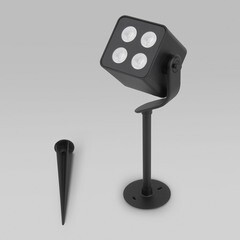 Светильник светодиодная садово-парковый Elektrostandard Visor черный 260 мм 4000К 10 Вт IP65 (35142/S) - фото 7