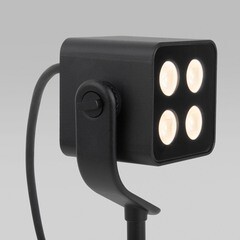 Светильник светодиодная садово-парковый Elektrostandard Visor черный 260 мм 4000К 10 Вт IP65 (35142/S) - фото 4