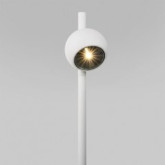 Светильник светодиодный садово-парковый Elektrostandard Ball белый 605 мм 4000К 4 Вт IP65 (35143/F) - фото 5