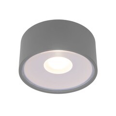 Светильник светодиодный садово-парковый накладной Elektrostandard Light LED серый 52 мм 4000К 12 Вт IP65 (35141/H) - фото 1