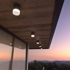 Светильник светодиодный садово-парковый накладной Elektrostandard Light LED черный 148 мм 4000К 15 Вт IP54 (35140/H) - фото 5