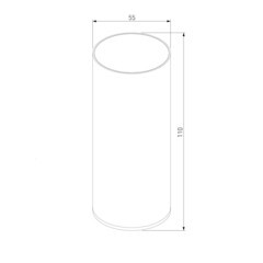 Светильник светодиодный садово-парковый накладной Elektrostandard Light LED черный 110 мм 4000К 4 Вт IP65 (35129/H) - фото 4