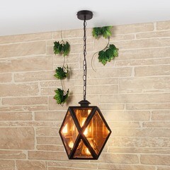 Светильник садово-парковый подвесной Elektrostandard Ambra черный 890 мм E27 60 Вт IP33 (35133/H) - фото 8