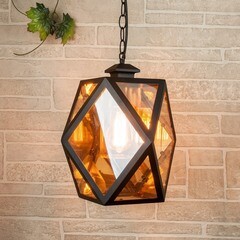 Светильник садово-парковый подвесной Elektrostandard Ambra черный 890 мм E27 60 Вт IP33 (35133/H) - фото 7