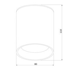 Светильник светодиодный садово-парковый накладной Elektrostandard Light LED черный 110 мм 4000К 10 Вт IP54 (35130/H) - фото 4