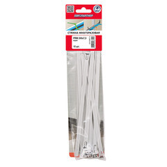 Стяжка кабельная Европартнер PRM 200х7,5 мм многоразовая нейлоновая серая (15 шт.) (S19 0067 9) - фото 3