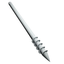 Свая-шуруп d57х3000 мм оцинкованная