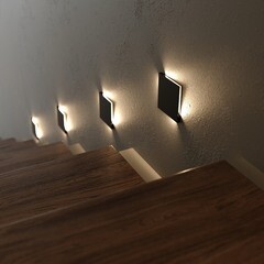 Подсветка для лестниц встраиваемая светодиодная черная 3,5 Вт 4000К IP20 Elektrostandard Step 1120 (a058912) - фото 3