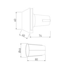 Подсветка для лестниц встраиваемая светодиодная белая 3,5 Вт 4000К IP20 Elektrostandard Step 1120 (a058914) - фото 3