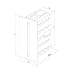 Подсветка для лестниц встраиваемая светодиодная черная 2,5 Вт 4000К IP65 Elektrostandard Step 8 (a055592) - фото 3