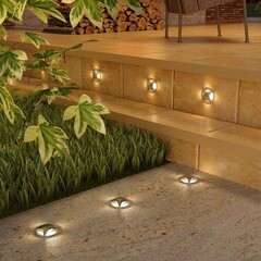 Подсветка для лестниц встраиваемая светодиодная алюминий 3 Вт 4000К IP65 Elektrostandard Step 3 (a050602) - фото 5