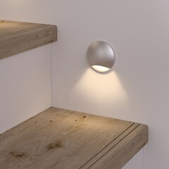 Подсветка для лестниц встраиваемая светодиодная алюминий 3 Вт 4000К IP65 Elektrostandard Step 3 (a050600) - фото 6