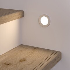 Подсветка для лестниц встраиваемая светодиодная алюминий 3 Вт 4000К IP65 Elektrostandard Step 5 (a050016) - фото 7