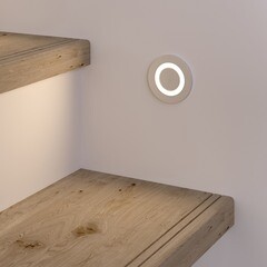 Подсветка для лестниц встраиваемая светодиодная алюминий 3 Вт 4000К IP65 Elektrostandard Step 4 (a050015) - фото 6