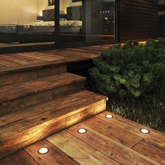 Подсветка для лестниц встраиваемая светодиодная черная 3 Вт 4000К IP65 Elektrostandard Step 5 (a049754) - фото 7