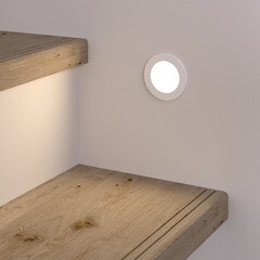 Подсветка для лестниц встраиваемая светодиодная белая 3 Вт 4000К IP65 Elektrostandard Step 5 (a049753) - фото 6