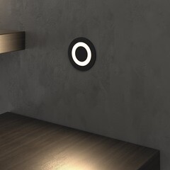 Подсветка для лестниц встраиваемая светодиодная черная 3 Вт 4000К IP65 Elektrostandard Step 4 (a049752) - фото 7