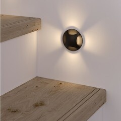 Подсветка для лестниц встраиваемая светодиодная черная 3 Вт 4000К IP65 Elektrostandard Step 3 (a049750) - фото 6