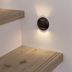 Подсветка для лестниц встраиваемая светодиодная черная 3 Вт 4000К IP65 Elektrostandard Step 3 (a049748) - фото 9